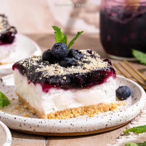 blueberry dessert